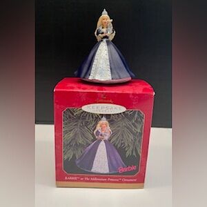 Barbie Hallmark Keepsake Ornament 1999 Millennium Princess brand new